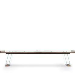 Tavolo da Shuffleboard Scivolo in legno da 12 piedi
