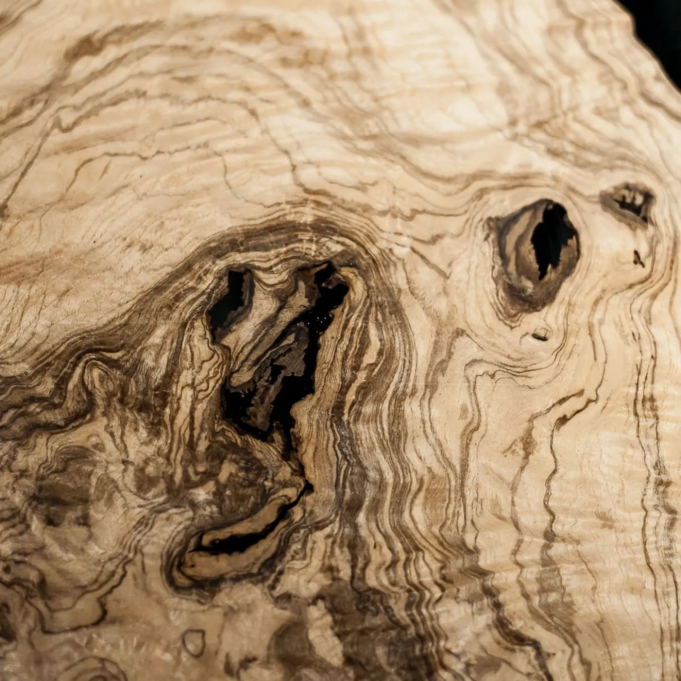 Tavolo ovale Fossile