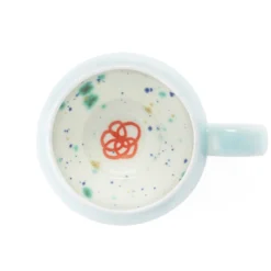 Tazza Chubby in marmo blu
