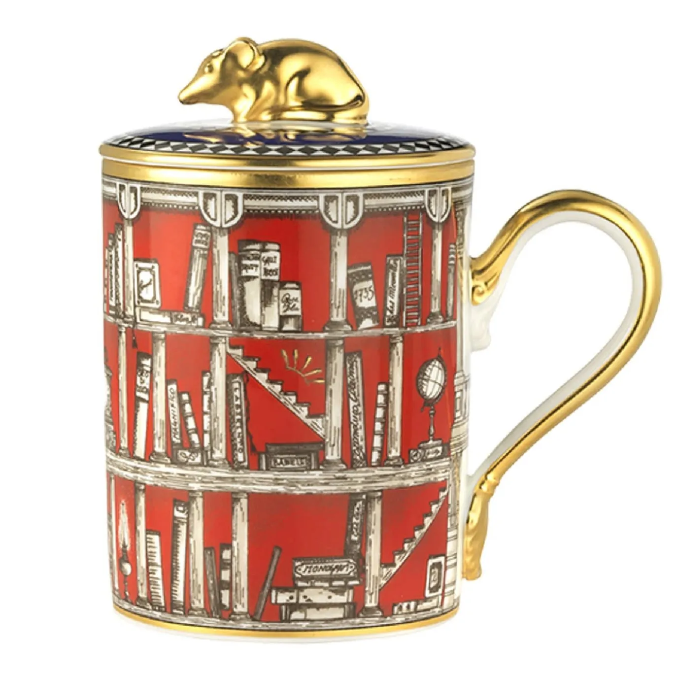 Tazza Totem Mouse con coperchio