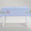 Tovaglia azzurra rettangolare multicolore Grano