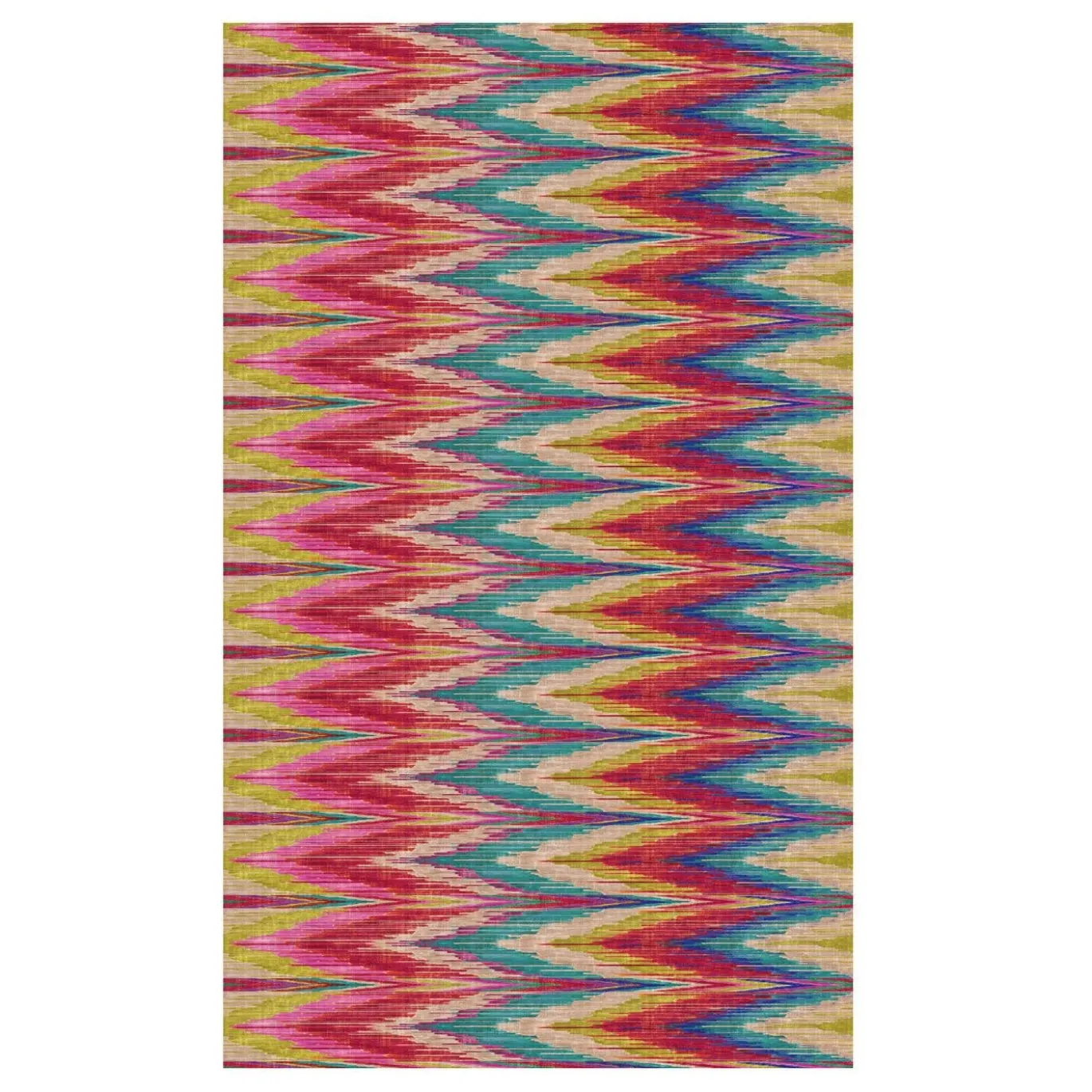 Tovaglia di cotone Ikat Zig Zag di Matthew Williamson