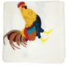 Tovaglia Gallo Multicolore Rettangolare Avorio