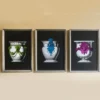 Vaso Blu Serigrafia
