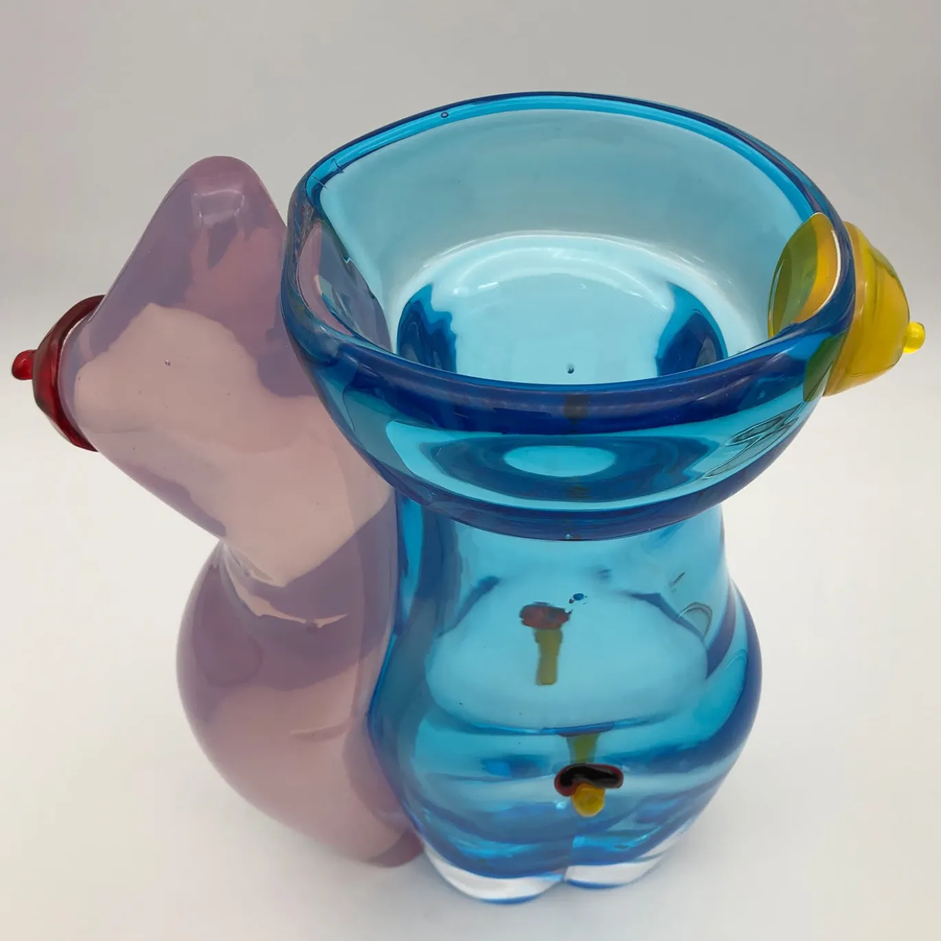 Vaso Eros Acquamarina #2 di Toso Cristiano