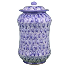 Vaso Foglina Blu
