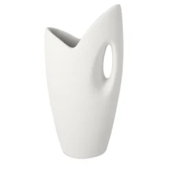 Vaso in ceramica bianca Jug