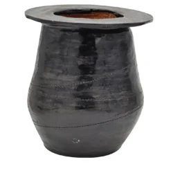 Vaso nero grande