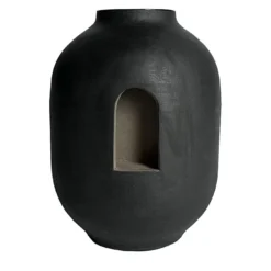 Vaso nero Grès