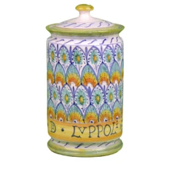 Vaso Penna Di Pavone