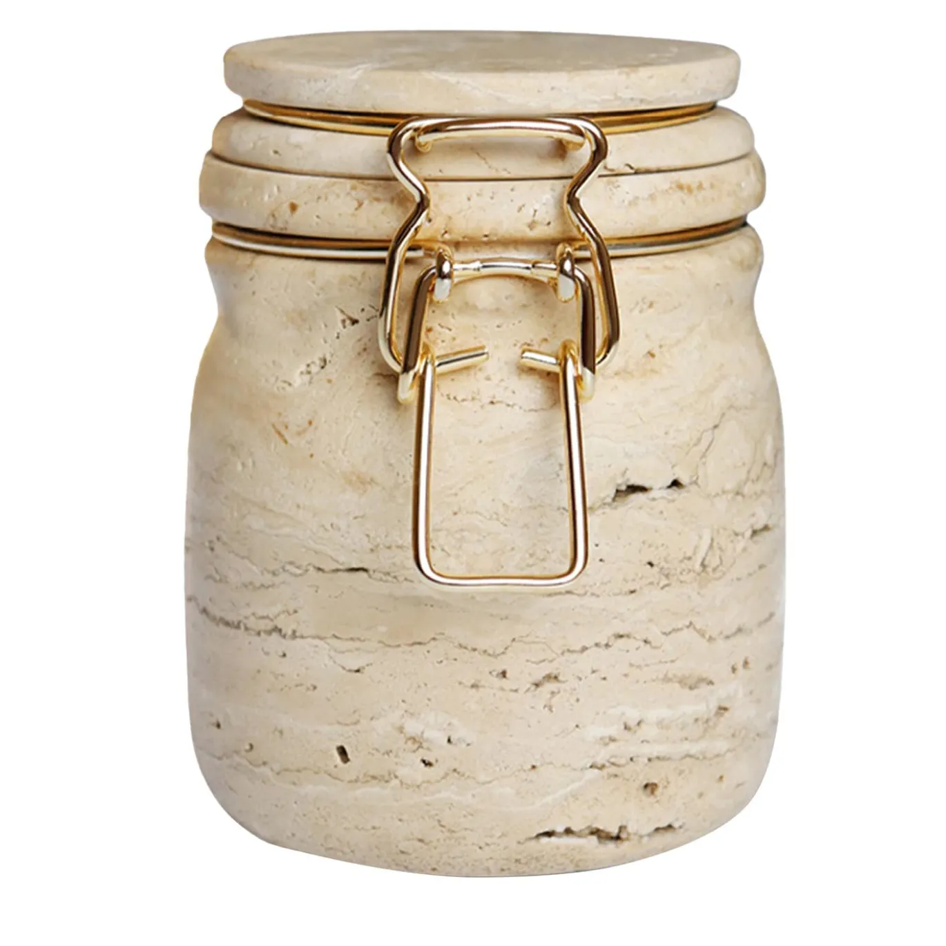 Vaso Travertino Miss Marble