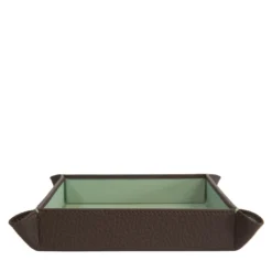Vassoio a tasche vuote Michelangelo marrone e verde