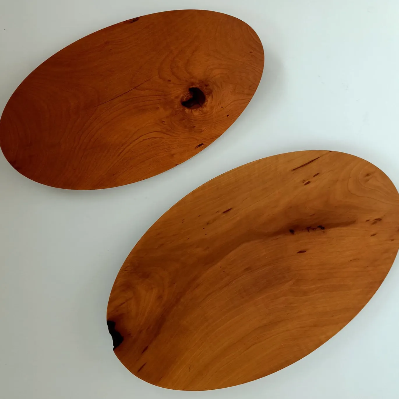 Vassoio Chips in legno di pero