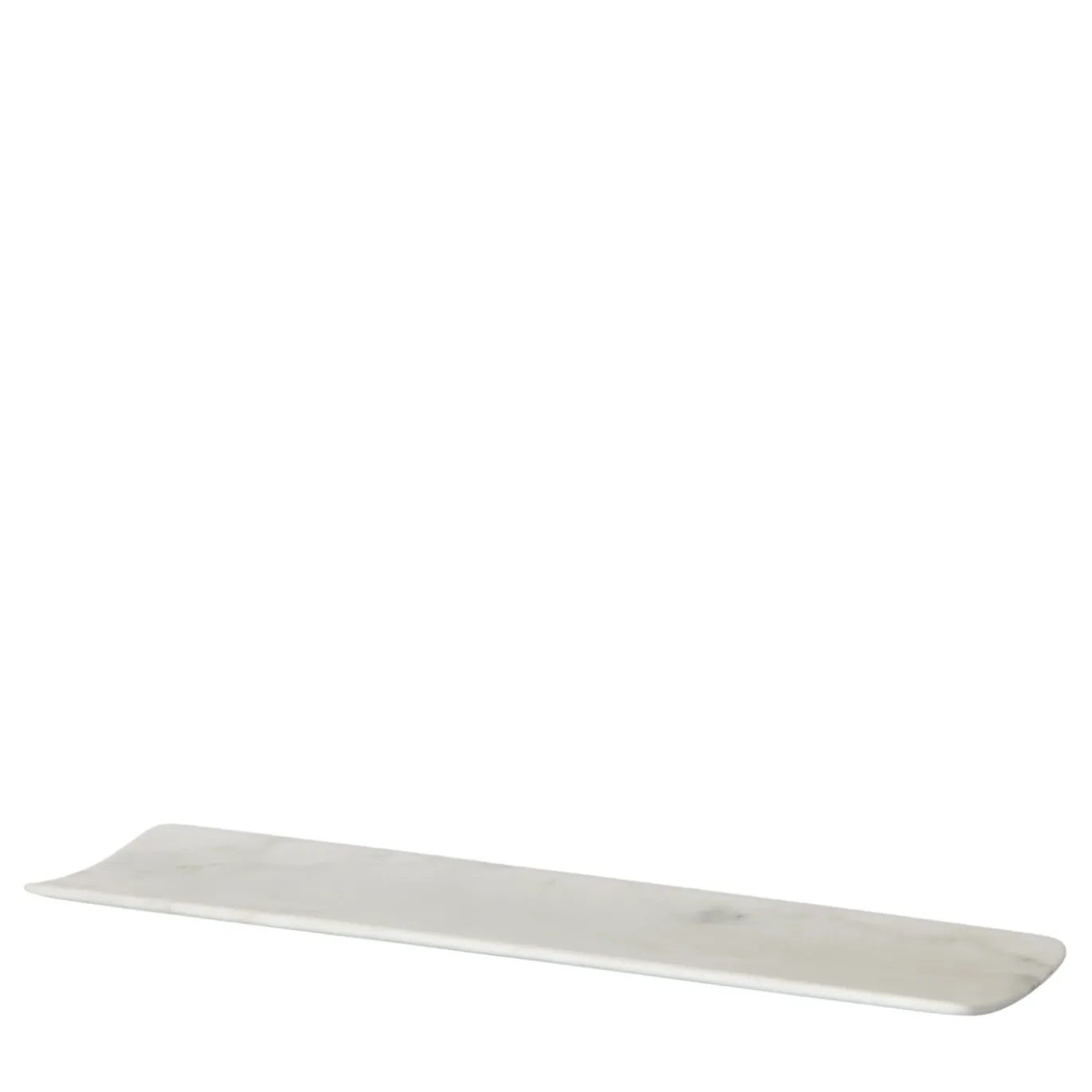 Vassoio Curvato Medium White Carrara di Studioformart