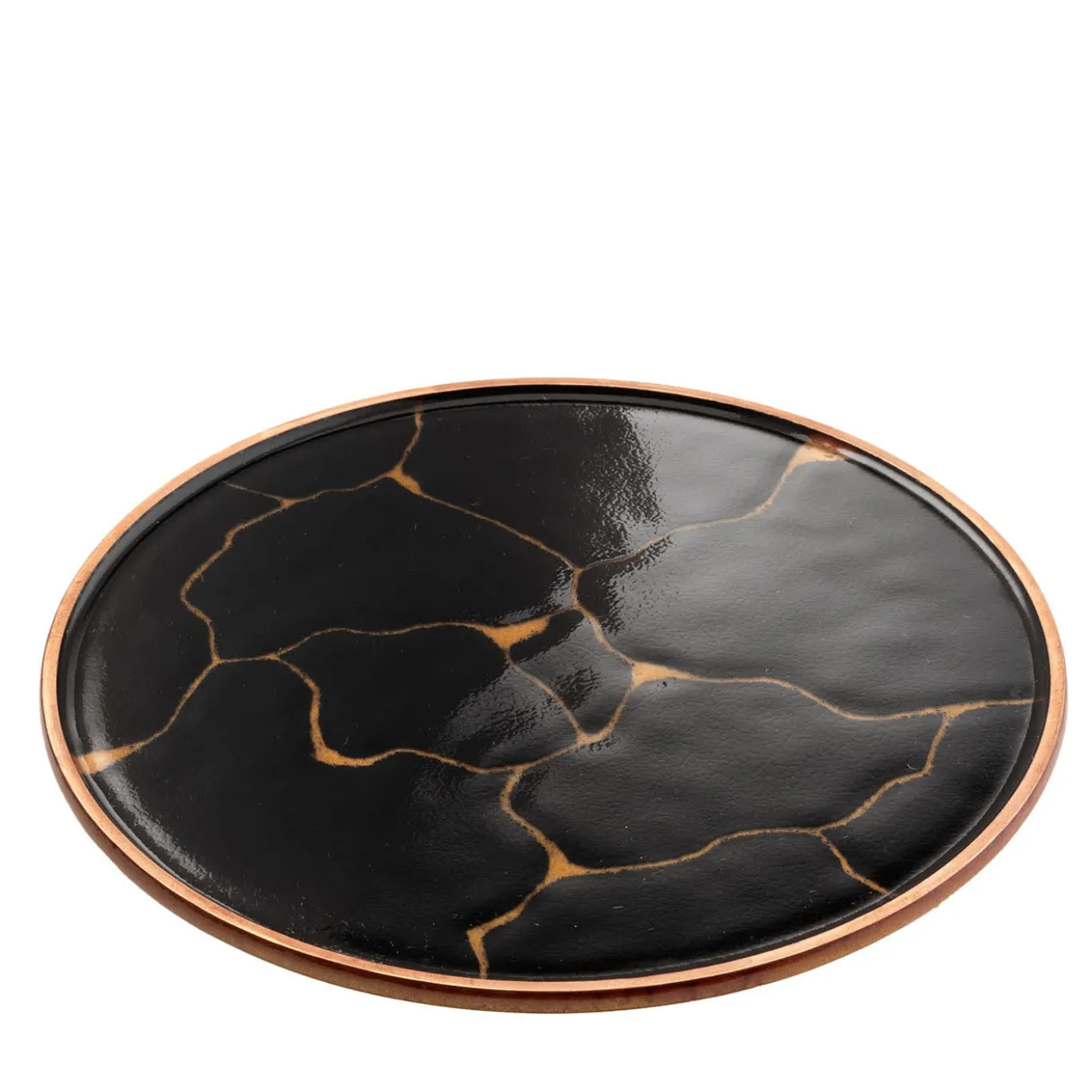 Vassoio decorativo Alchimie Emperador nero