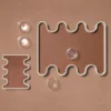 Vassoio di marmo Ossicle - Grande
