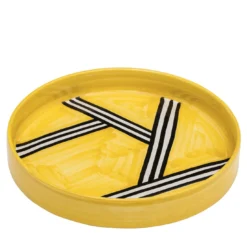 Vassoio giallo Tria