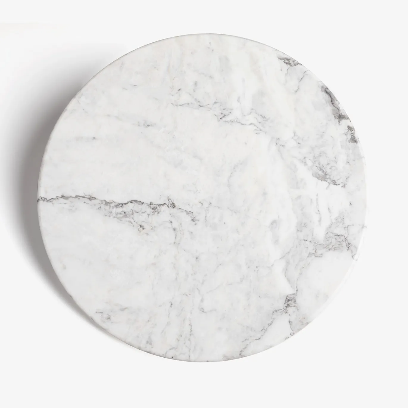Vassoio Lepos in marmo bianco di Carrara