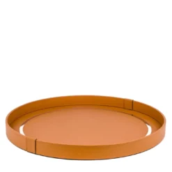 Vassoio maxi rotondo Venere color biscotto