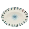 Vassoio ovale Controcorrente in Ceramica