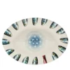 Vassoio ovale Controcorrente in ceramica #2