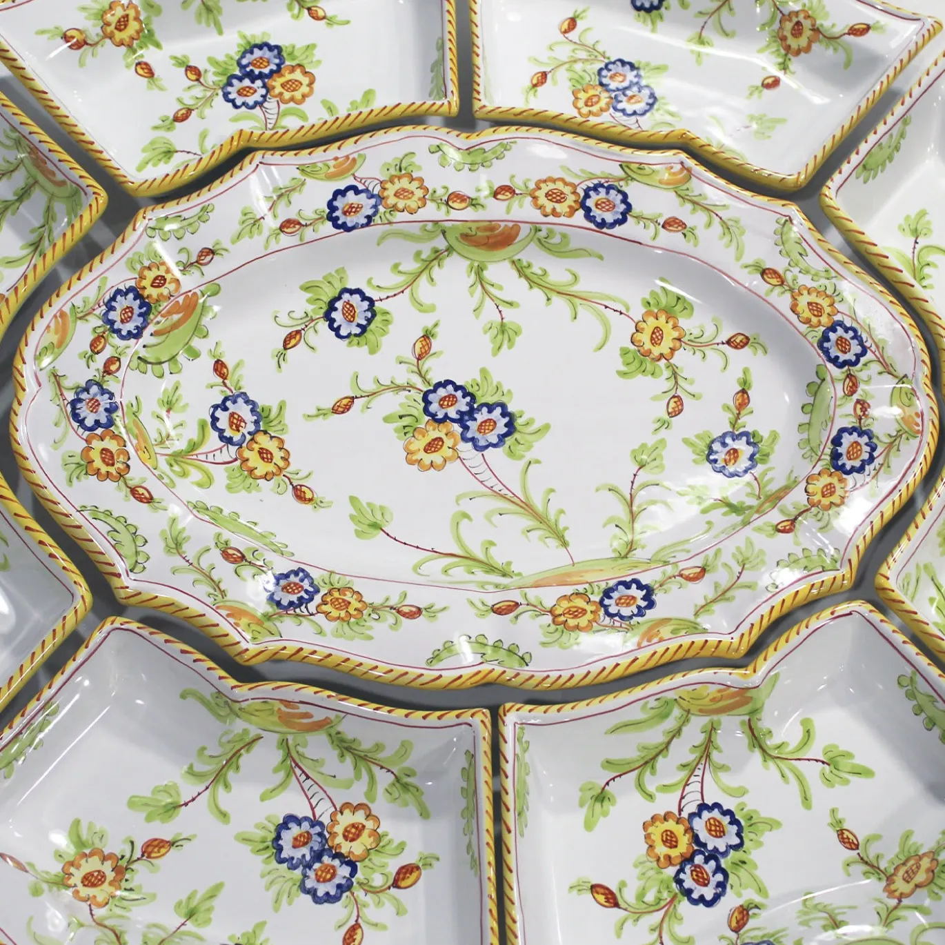 Vassoio per antipasti Tuscia di Lorenza Adami
