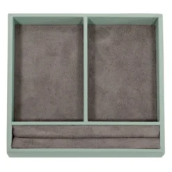 Vassoio piccolo Safety Box in Verde Smeraldo