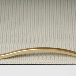 Vassoio quadrato in pelle Wave