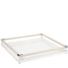 Vassoio quadrato laccato Thea
