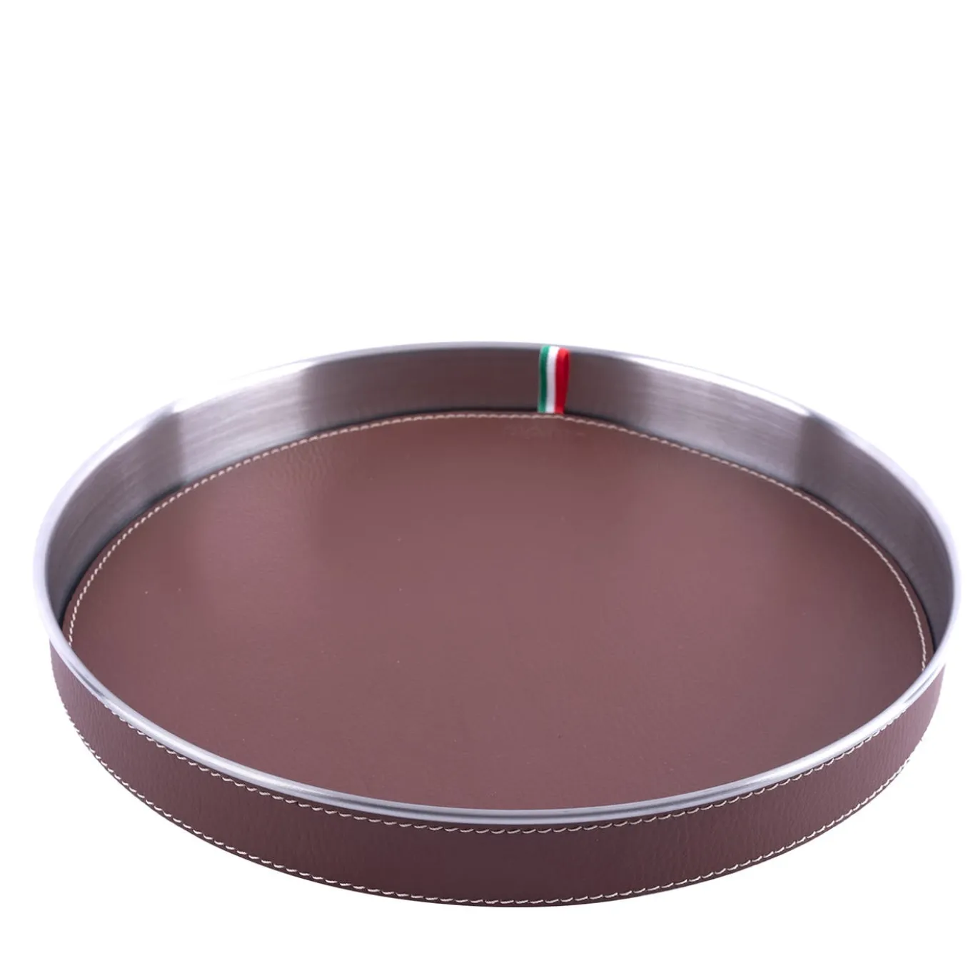 Vassoio rotondo medio beige