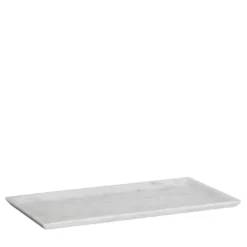 Vassoio Vasco Bianco Carrara di Studioformart