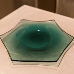 Vassoio verde grande Stella di Alessandro Mendini