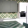 Verde Collina Set di 4 piastrelle #2