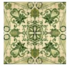 Verde Collina Set di 4 piastrelle #1