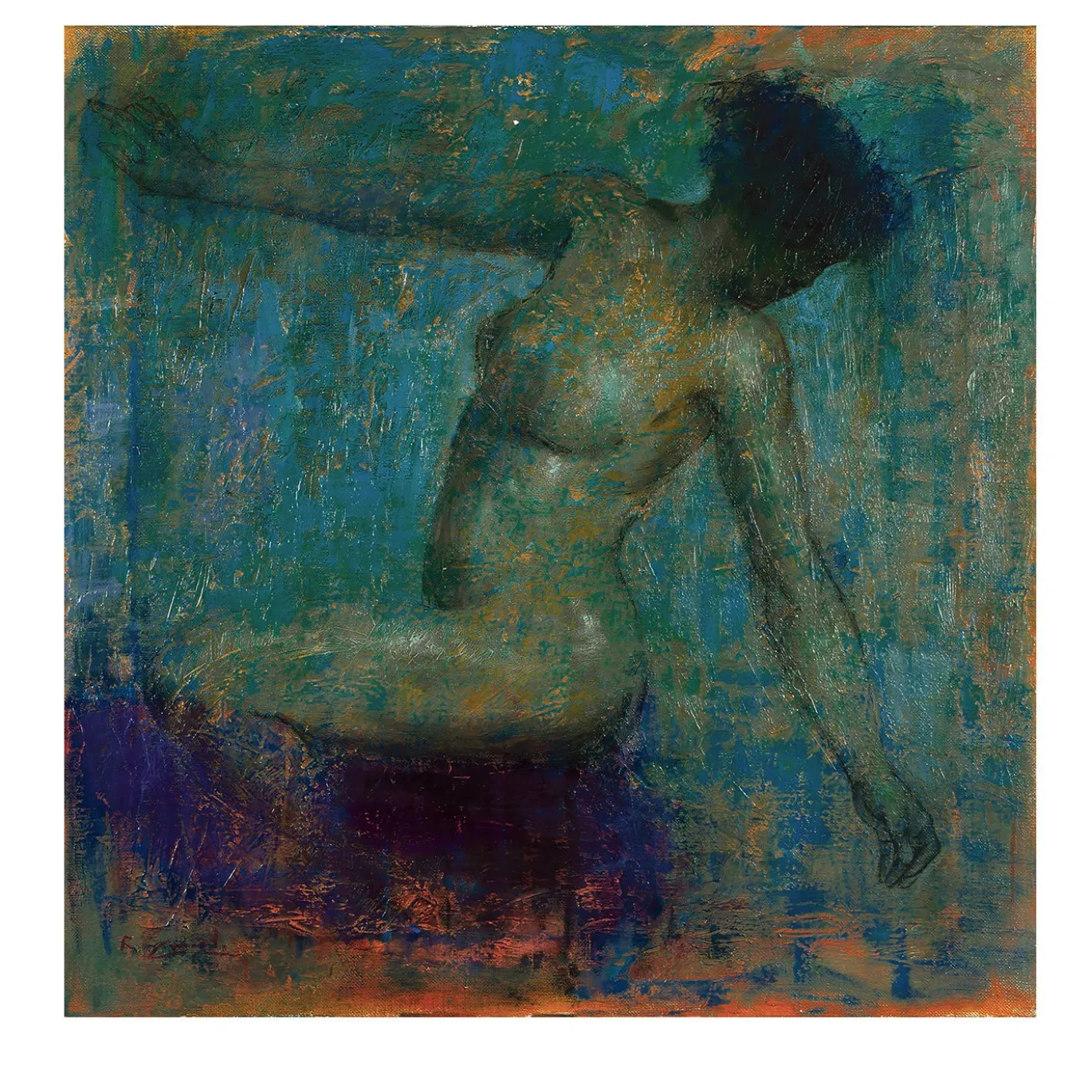 Verdi Vibrazioni Pittura di Renato Criscuolo