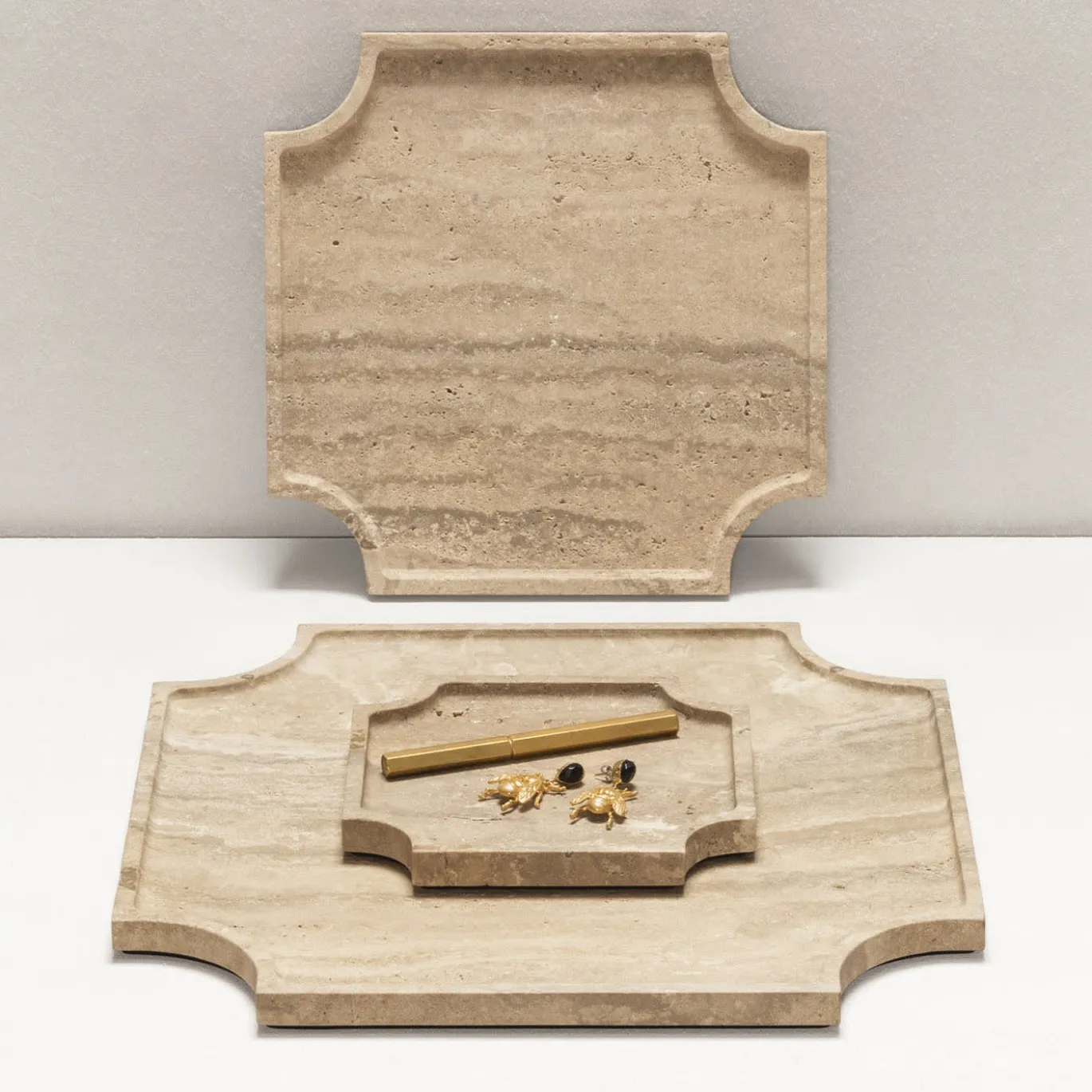 Vitruvio Marble Valet N.3 Vassoio medio #6