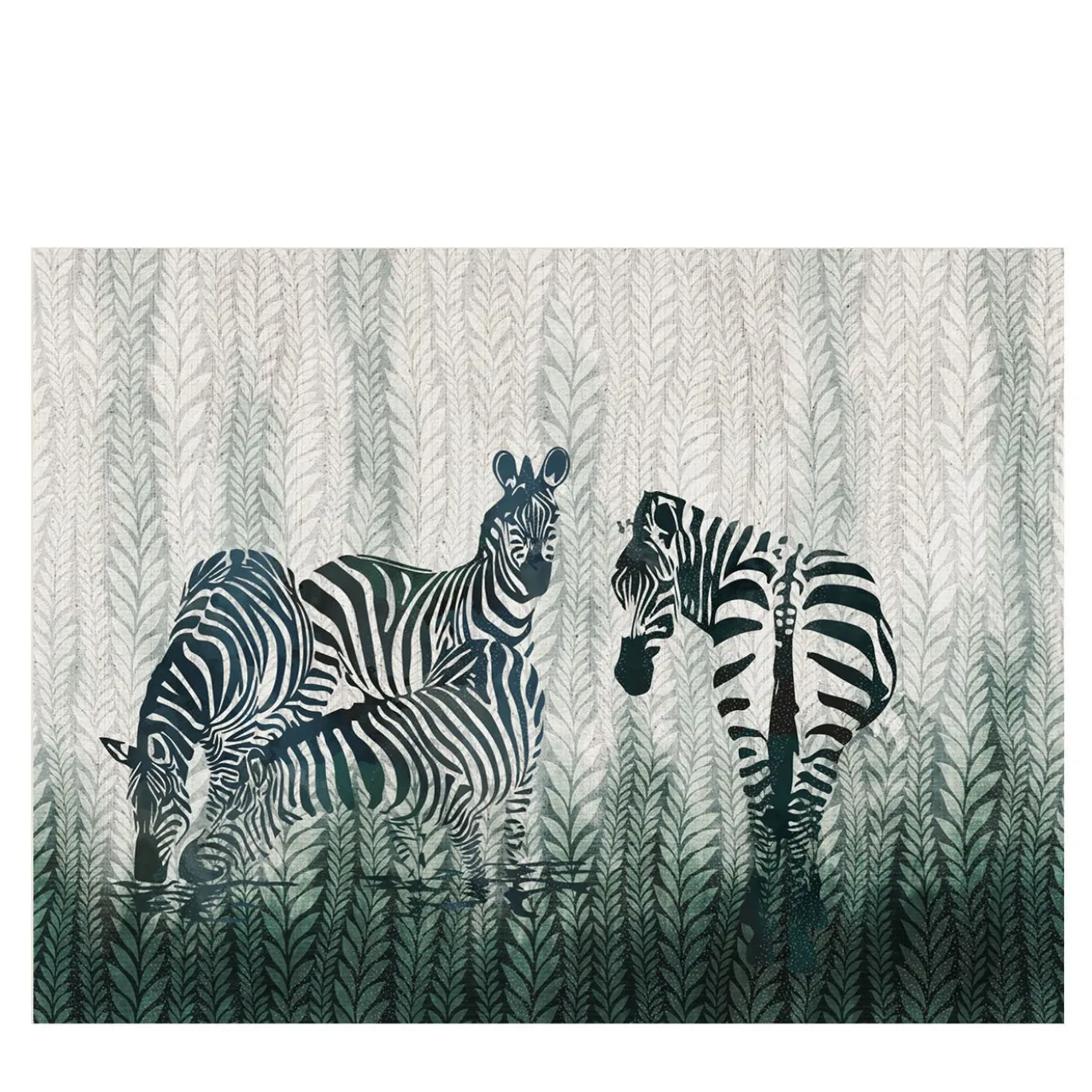 Zebre Nature Carta da parati